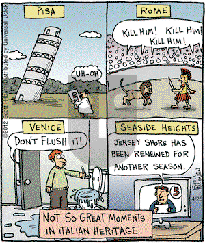 The Argyle Sweater - Wednesday April 25, 2012 Comic Strip