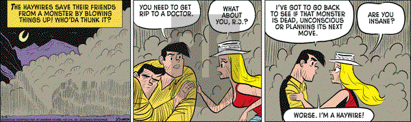 Rip Haywire on Monday April 6, 2020 Comic Strip