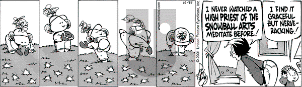 Rose is Rose on Saturday October 27, 2001 Comic Strip