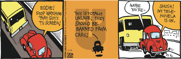 La Cucaracha on Thursday July 15, 2004 Comic Strip