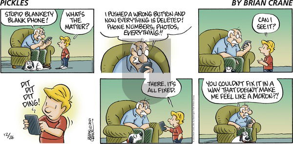 Pickles - Sunday December 26, 2021 Comic Strip
