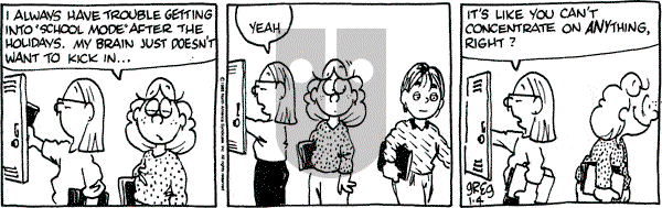 Luann on Thursday January 4, 1990 Comic Strip