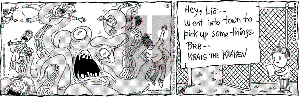 Lio on Thursday January 21, 2021 Comic Strip