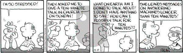 Drabble on Friday September 8, 2000 Comic Strip