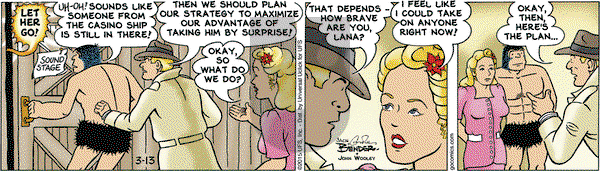 Alley Oop on Friday March 13, 2015 Comic Strip