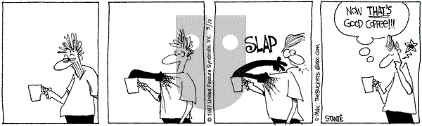The Buckets on Monday March 17, 1997 Comic Strip