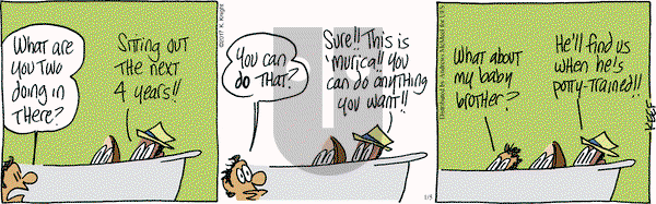 The Knight Life on Thursday January 5, 2017 Comic Strip