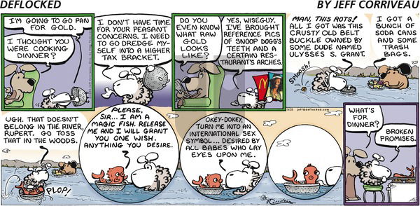 DeFlocked on Sunday September 28, 2008 Comic Strip