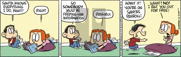 Baby Blues on Monday December 21, 2015 Comic Strip