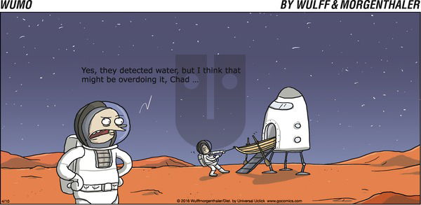 WuMo on Sunday April 10, 2016 Comic Strip
