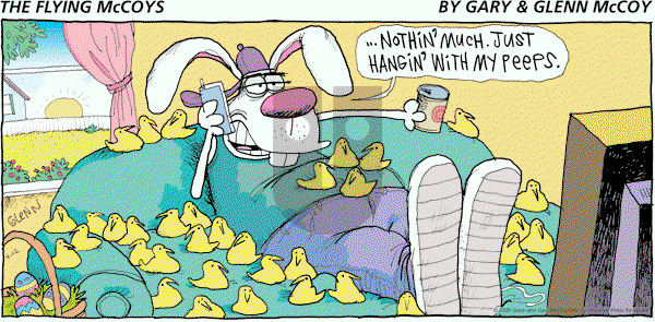 The Flying McCoys on Sunday April 12, 2009 Comic Strip