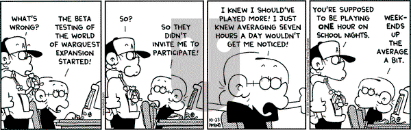 FoxTrot on Monday October 23, 2006 Comic Strip