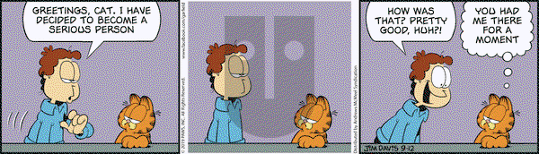 Garfield on Thursday September 12, 2019 Comic Strip