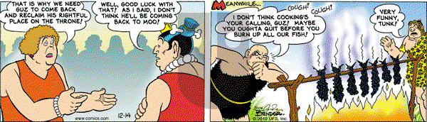 Alley Oop on Tuesday December 14, 2010 Comic Strip