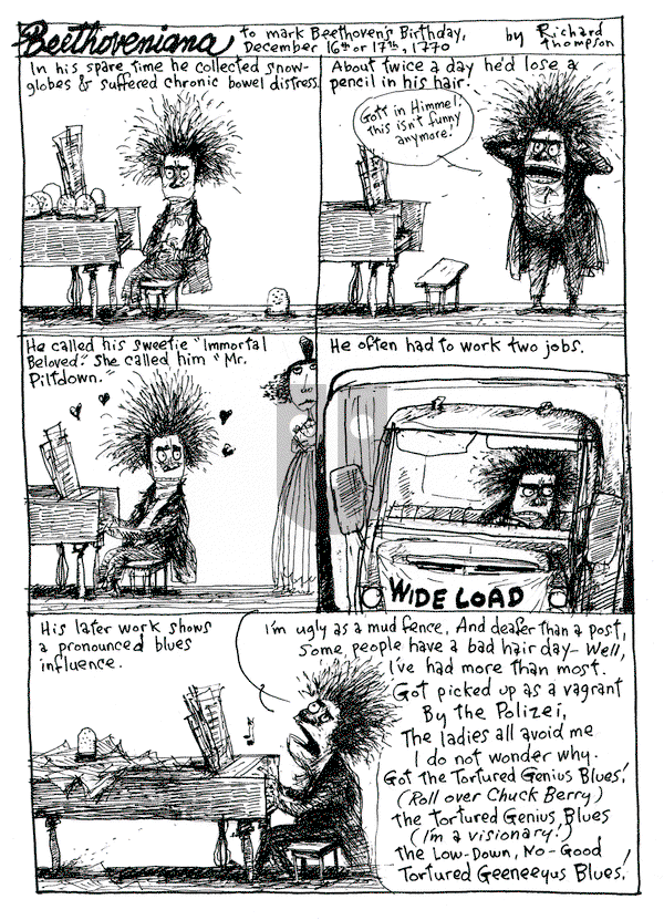 Richard's Poor Almanac on Wednesday December 16, 2015 Comic Strip