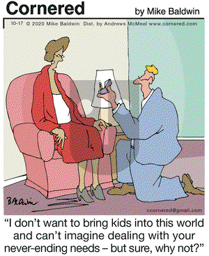 Cornered on Saturday October 17, 2020 Comic Strip