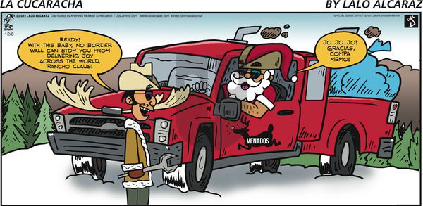 La Cucaracha on Sunday December 8, 2019 Comic Strip