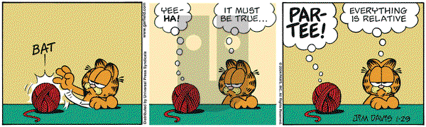 Garfield on Thursday January 29, 2004 Comic Strip
