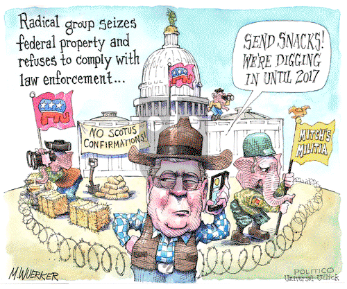 Matt Wuerker on Friday February 19, 2016 Comic Strip