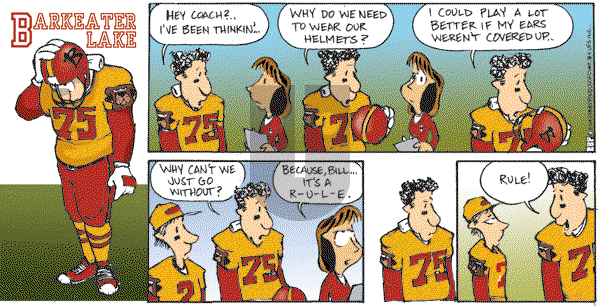 Barkeater Lake on Sunday March 25, 2012 Comic Strip