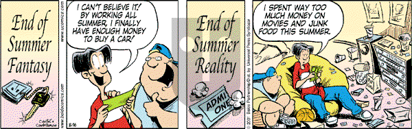 Baldo - Thursday August 16, 2001 Comic Strip