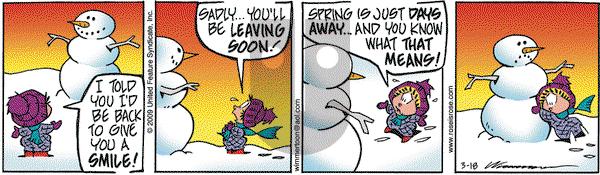 Rose is Rose on Wednesday March 18, 2009 Comic Strip