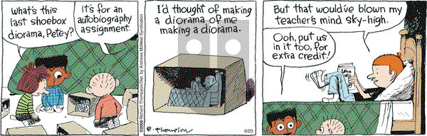 Cul de Sac on Friday June 23, 2017 Comic Strip