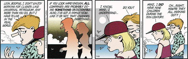 Doonesbury on Monday July 23, 2018 Comic Strip