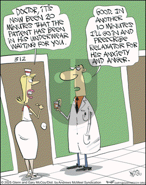 The Flying McCoys on Friday April 25, 2025 Comic Strip