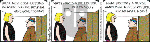 The Born Loser on Tuesday October 22, 2013 Comic Strip