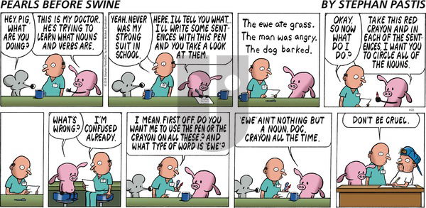 Pearls Before Swine on Sunday April 22, 2018 Comic Strip
