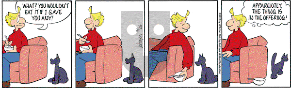 Arlo and Janis on Saturday March 25, 2017 Comic Strip