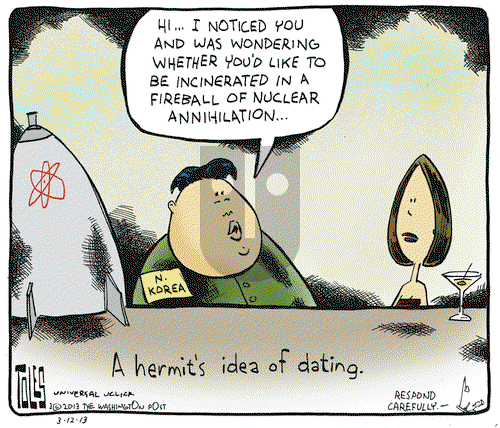 Tom Toles on Tuesday March 12, 2013 Comic Strip