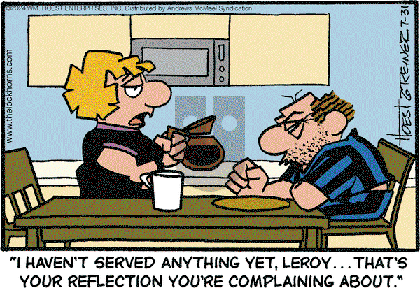 The Lockhorns - Wednesday July 31, 2024 Comic Strip