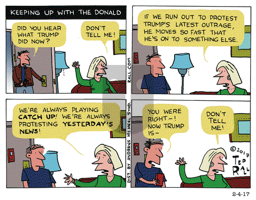 Ted Rall on Saturday February 4, 2017 Comic Strip