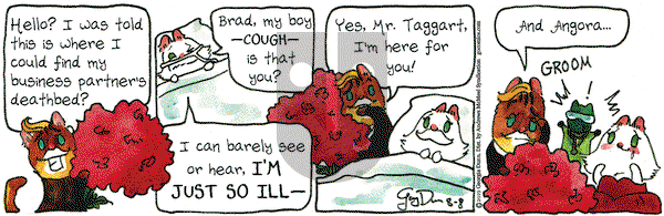 Breaking Cat News on Thursday August 8, 2019 Comic Strip
