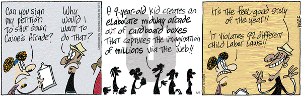 The Knight Life on Thursday May 3, 2012 Comic Strip