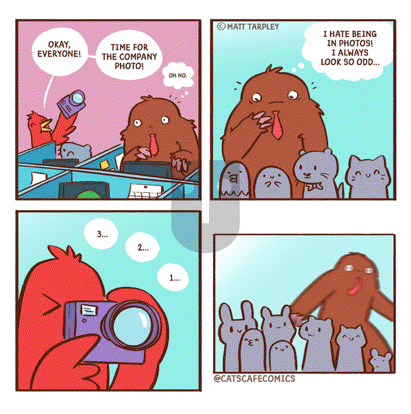 Cat's Cafe on Tuesday October 12, 2021 Comic Strip