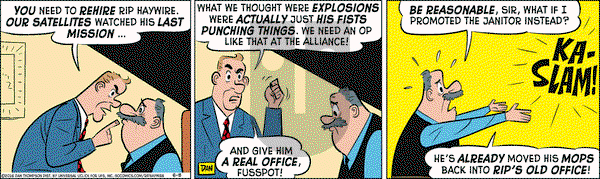 Rip Haywire on Wednesday June 8, 2016 Comic Strip
