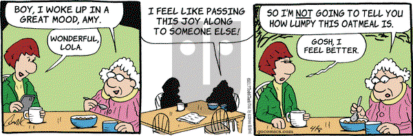 Lola on Saturday April 8, 2017 Comic Strip