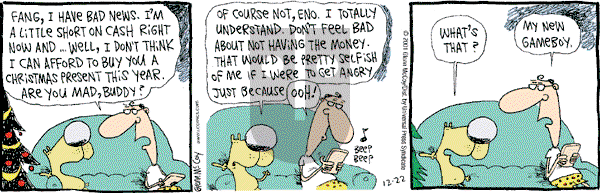 The Duplex on Saturday December 22, 2001 Comic Strip