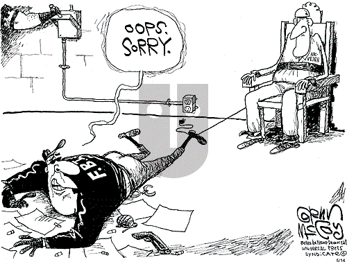 Glenn McCoy on Monday May 14, 2001 Comic Strip