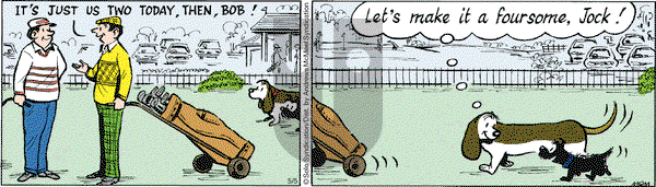 Fred Basset on Friday May 5, 2017 Comic Strip