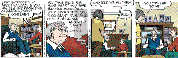 For Better or For Worse - Wednesday April 13, 2005 Comic Strip