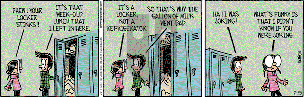Grand Avenue on Saturday February 25, 2017 Comic Strip