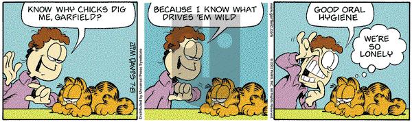 Garfield on Tuesday July 8, 2003 Comic Strip