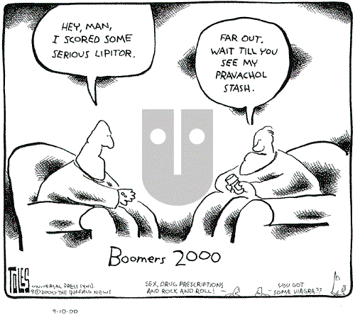 Tom Toles - Sunday September 10, 2000 Comic Strip