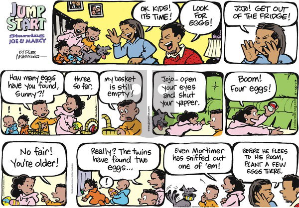 JumpStart on Sunday April 16, 2017 Comic Strip