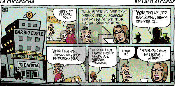 La Cucaracha on Sunday June 19, 2005 Comic Strip