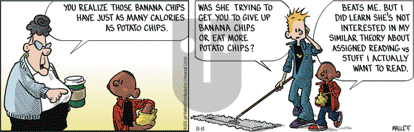 Frazz on Friday November 11, 2016 Comic Strip